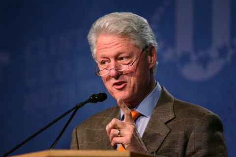 Former U.S. President Bill Clinton 