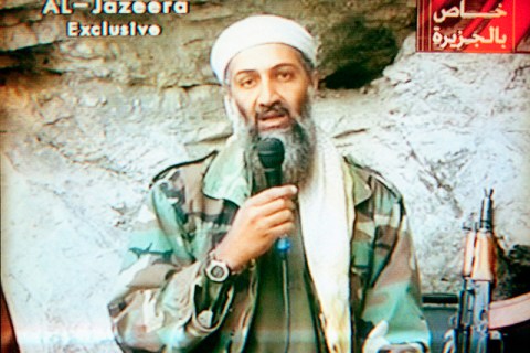Osama Bin Laden on Television
