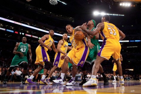 NBA: FEB 18 Celtics at Lakers