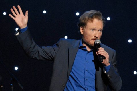 Conan O'Brien performs his "Legally Prohibited From Being Funny On Television" show at the Pearl in Las Vegas