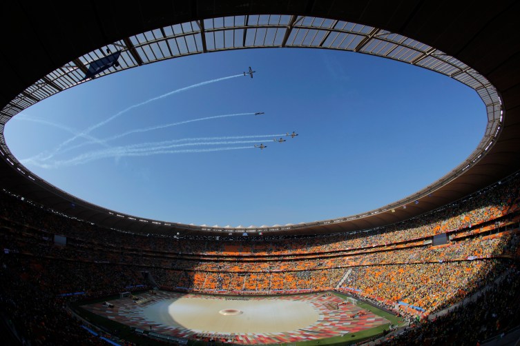 opening ceremony football world cup 2010