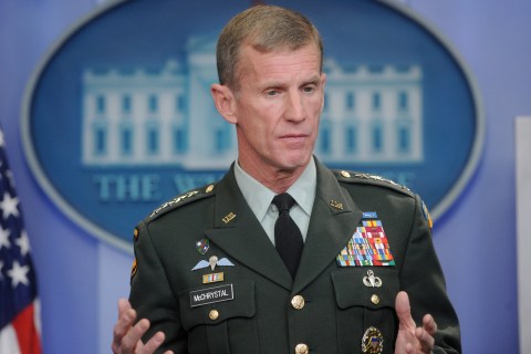 U.S. General Stanley McChrystal