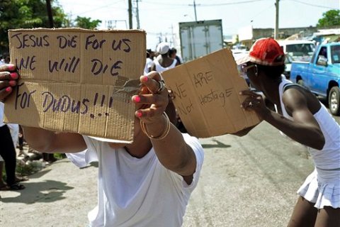 Jamaica Slum Standoff