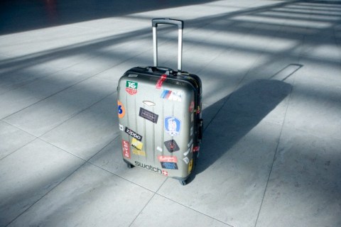 Luggage bag in airport
