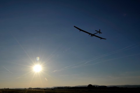 Solar Impulse's HB-SIA prototype airplane 