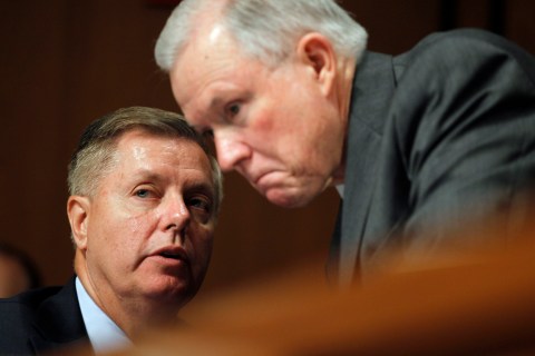 Senators Lindsey Graham and Jeff Sessions