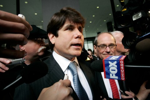 Blagojevich and Sorosky leave federal court in Chicago