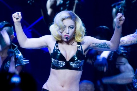 Lady Gaga performs at Madison Square Garden