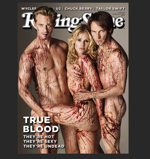 True Blood Porn - Rolling Stone On A True Blood Cover Roll: From McChrystal to Sexy, Sexy  Vampires | TIME.com