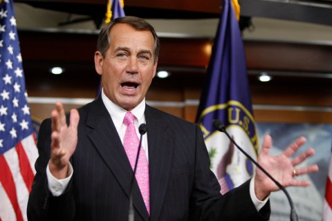 U.S. House Minority Leader Rep. John Boehner 