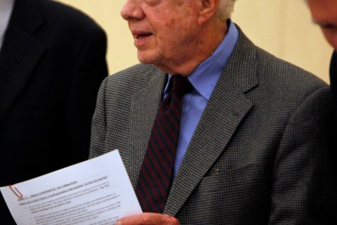 Former U.S. President Jimmy Carter