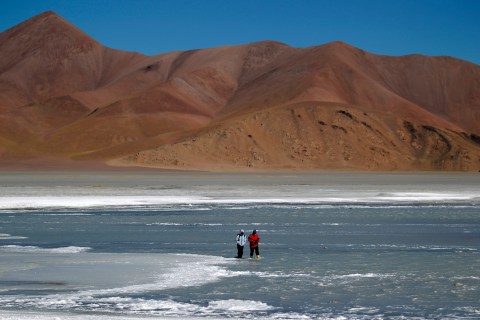 Lake Diamante Argentina