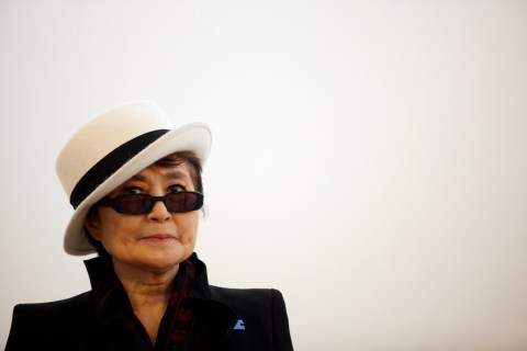 Artist and musician Yoko Ono