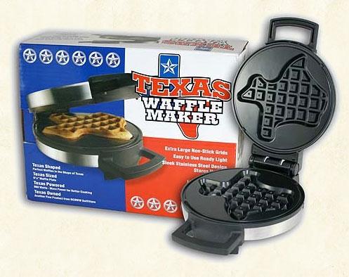 texas shaped waffle m