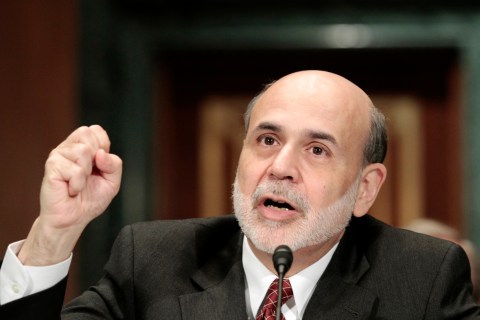 Federal Reserve Board Chairman Ben Bernanke 