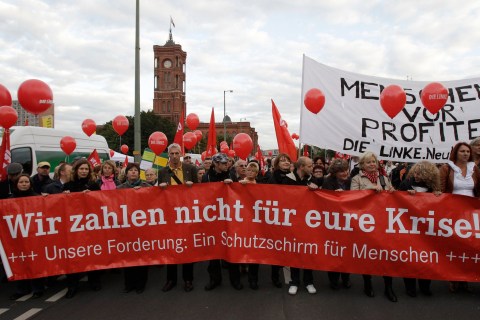 Austerity Protests in Berlin