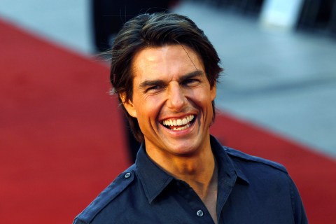 U.S. actor Tom Cruise arrives for the British premiere of the film "Knight & Day" at Leicester Square in London