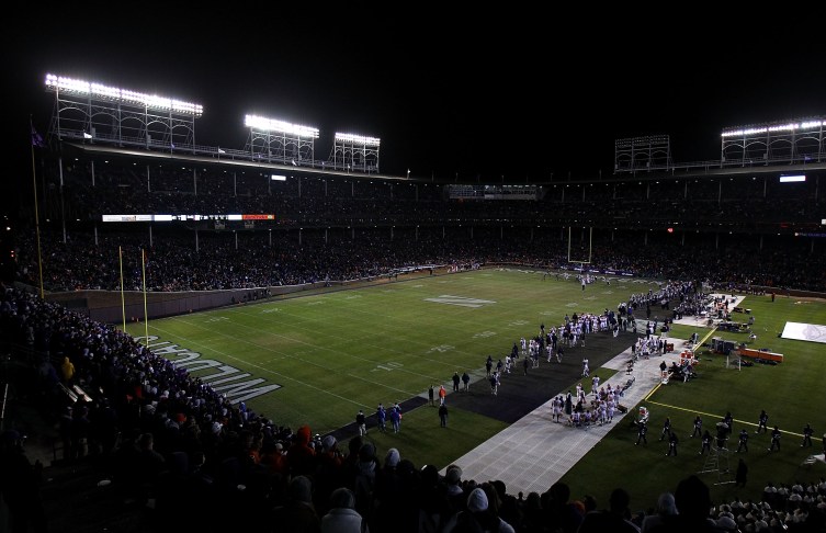 Only One End Zone to Be Used for Football Game at Wrigley Field - The New  York Times