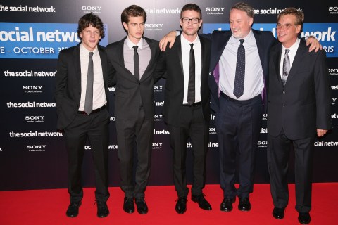 The cast of 'The Social Network'