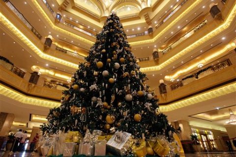 Emirates Palace Christmas Tree