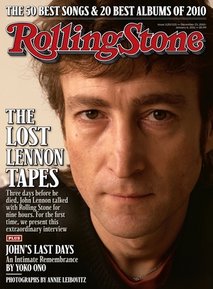 John Lennon on the cover of Rolling Stone