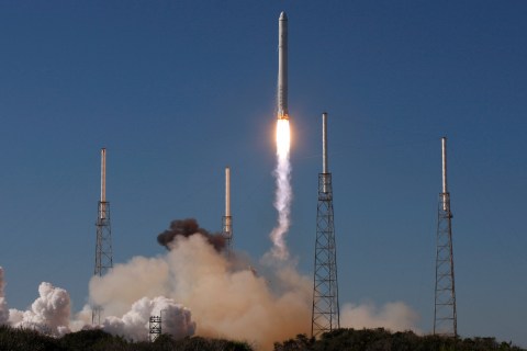 SpaceX's Falcon 9 rocket with the Dragon capsule