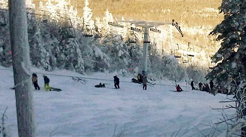 Ski Lift Accident sugarloaf maine chairlift