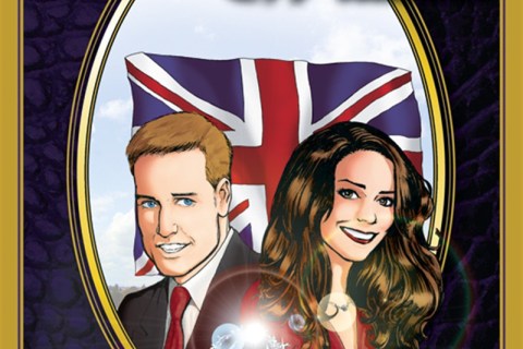 Kate Middleton Prince William comic book
