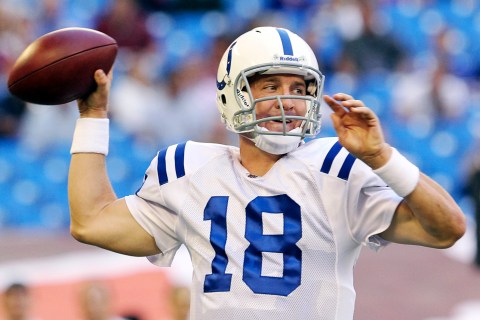 Indianapolis Colts' Peyton Manning