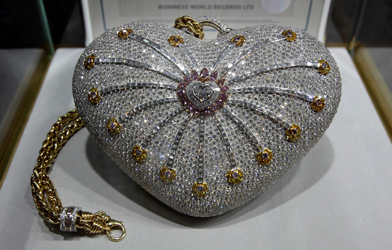Velvet Diamond Mini Bag • ESTHE