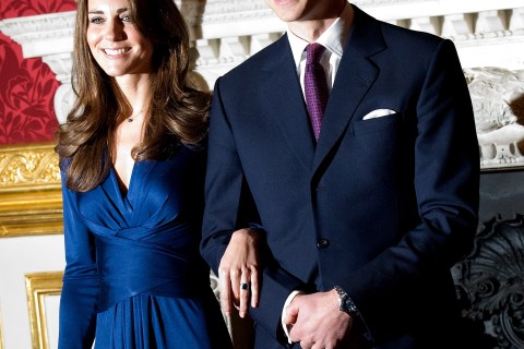 Announcement Of Prince William's Engagement To Kate Middleton