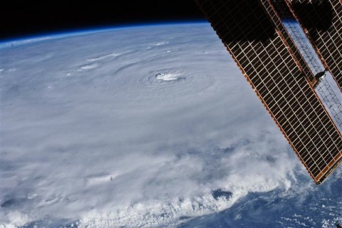 NASA handout image of Hurricane Earl
