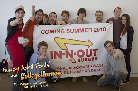 CollegeHumor Taunts NYC with In-N-Out Burger (2010)