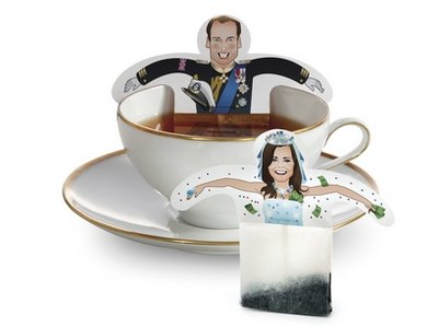 APTOPIX Germany Odd Royal Wedding Tea Bags
