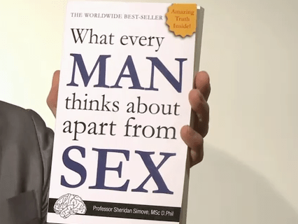 What every man thinks about apart from sex