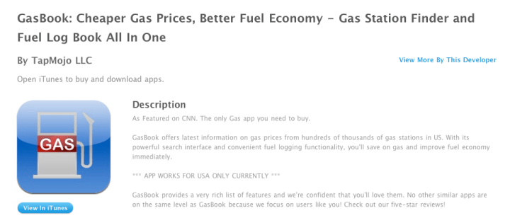GasBook: Cheaper Gas Prices, Better Fuel Economy
