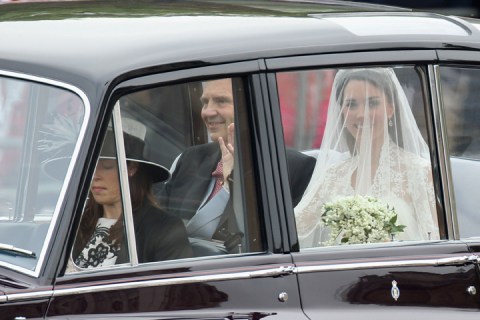 Royal Wedding - Wedding Guests And Party Make Their Way To Westminster Abbey