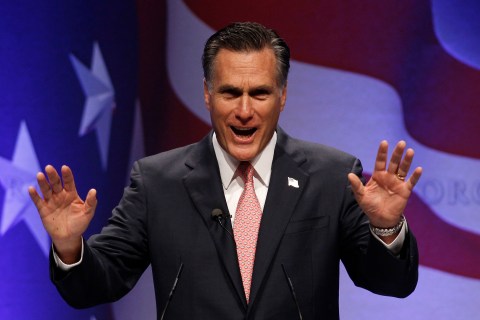 Former Massachusetts Gov. Mitt Romney 