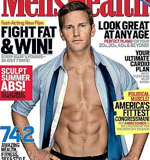 Congressman Aaron Shock Goes Shirtless on Men's Health Cover | TIME.com