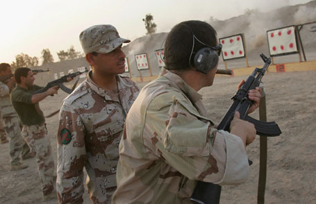 U.S. Navy SEALS Train Iraqi Army Scouts In Fallujah