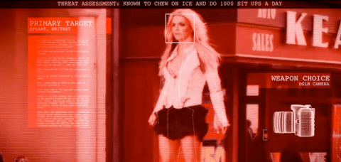 Britney Spears, I Wanna Go video