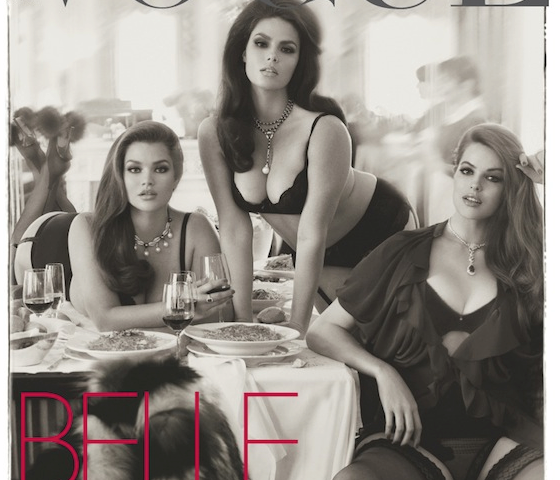 560px x 480px - Vogue Italia Cover Features Three Plus-Size Models | TIME.com