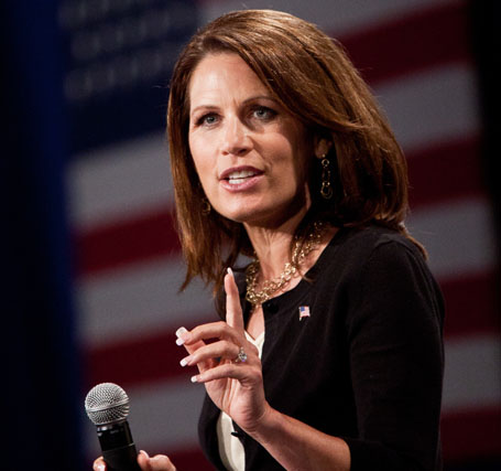 Michele Bachmann s Hair Supported by Both Red and Blue States