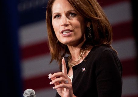 Republican Presidential Hopeful Michelle Bachmann Holds Townhall Meeting