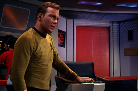 William Shatner As Captain Kirk In 'Star Trek'