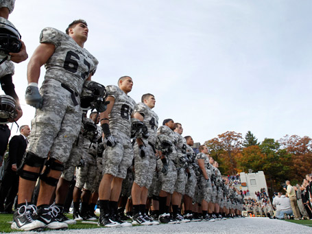 Army Football's All-Camo Uni (2010)