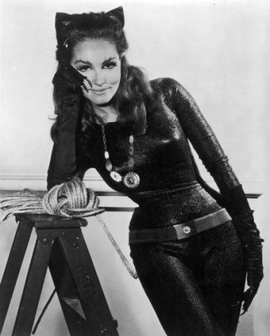 Julie Newmar as Catwoman on the Batman TV series (1966)
