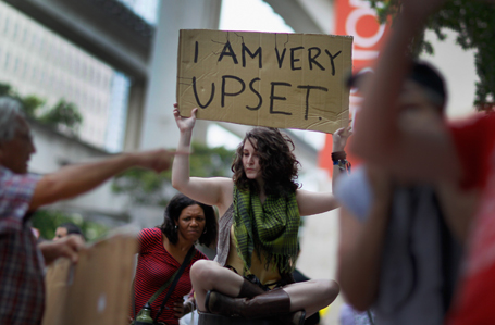 Occupy Protest Starts In Miami