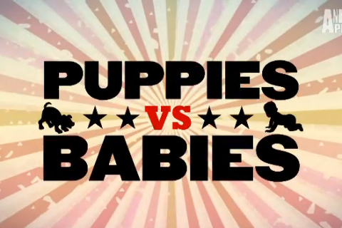 Puppes vs. Babies Logo