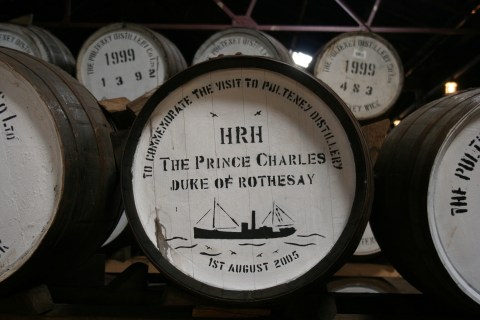The Old Pulteney distillery in Wick, Scotland, produced a sp